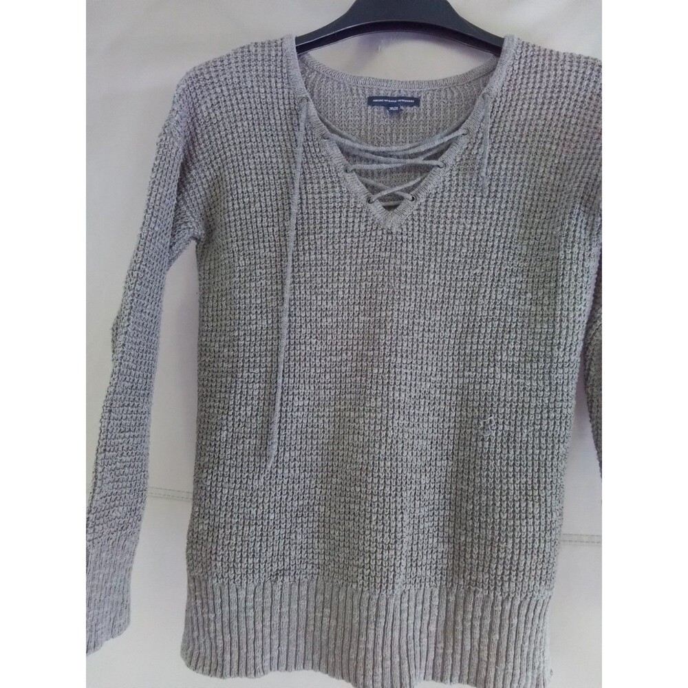 Sweater Lace up Front, Size XS‎